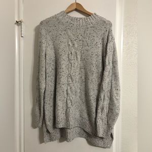 XXL Grey Vince Camuto Sweater Cableknit